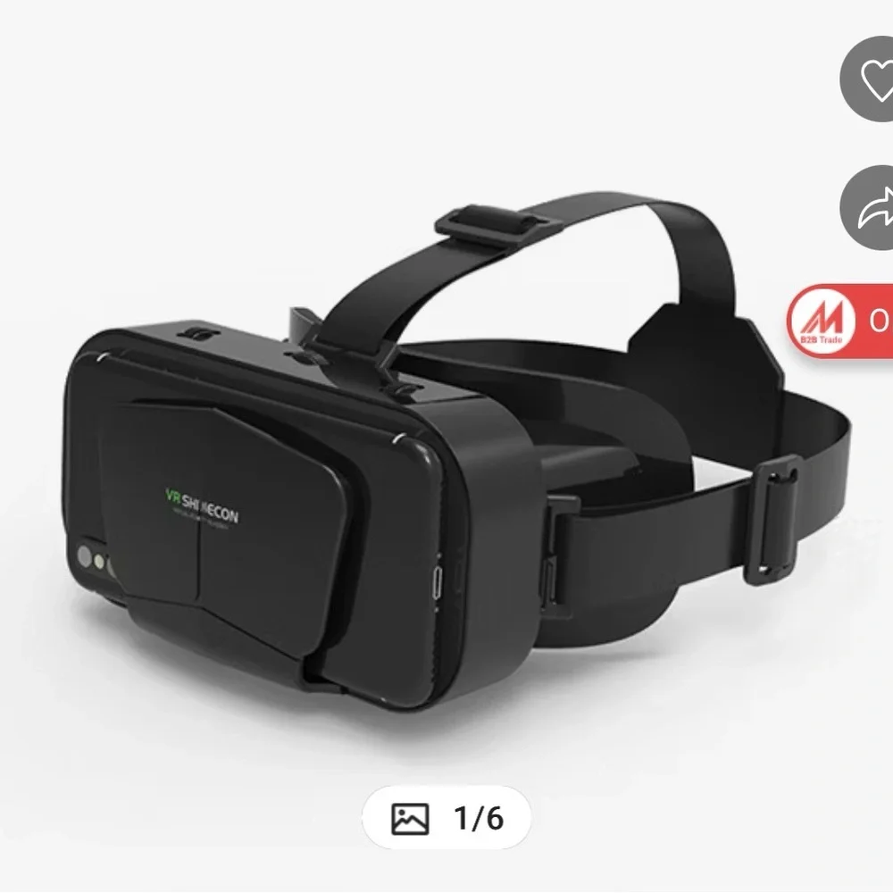 Smartphone VR Headset - Black and Gray